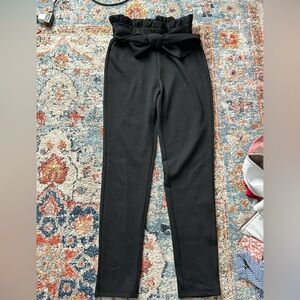 SHEIN paper bag pants